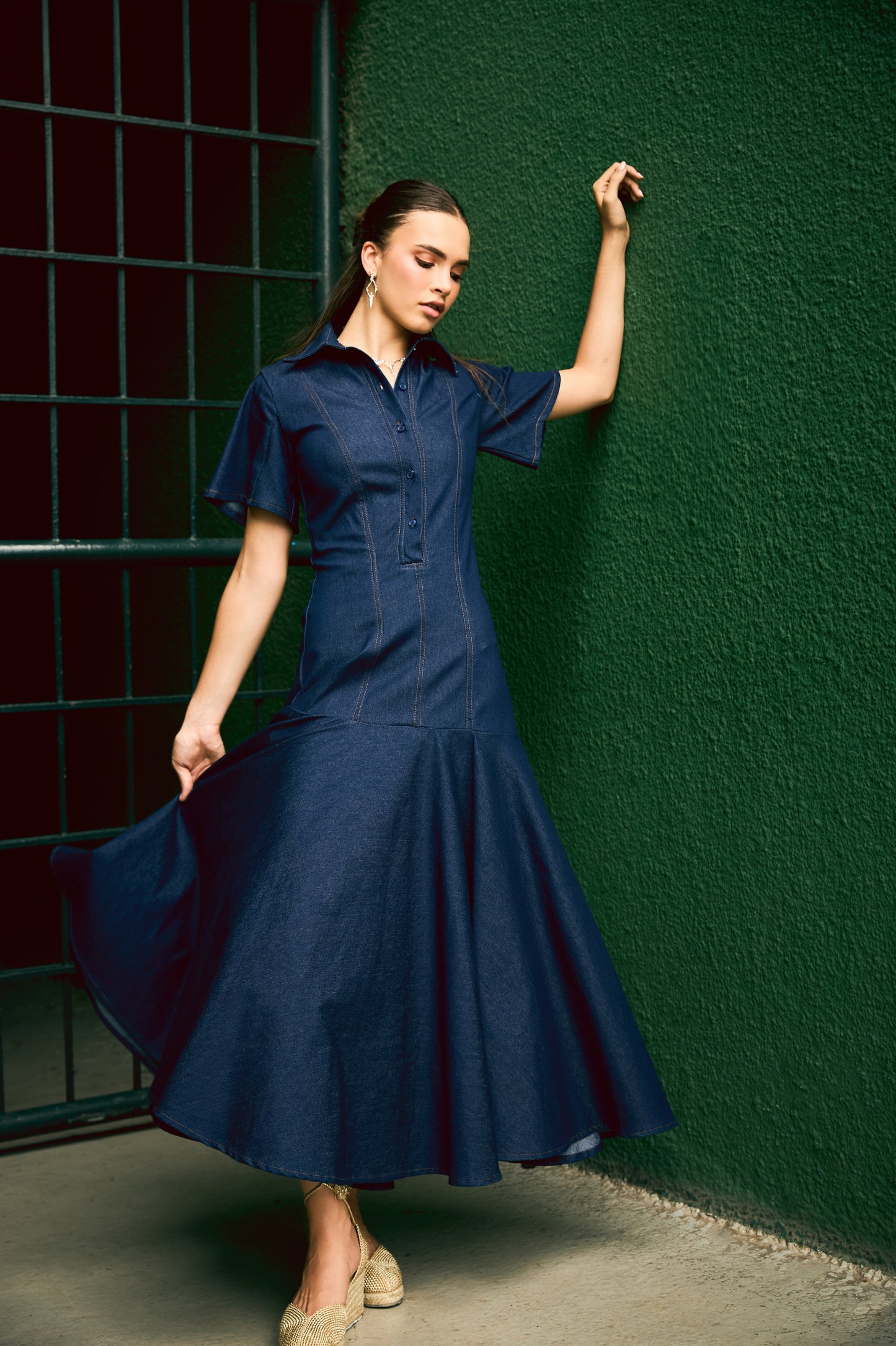 Pelotero Denim Dress