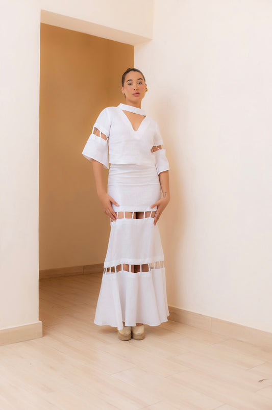 Lluvia Long Skirt