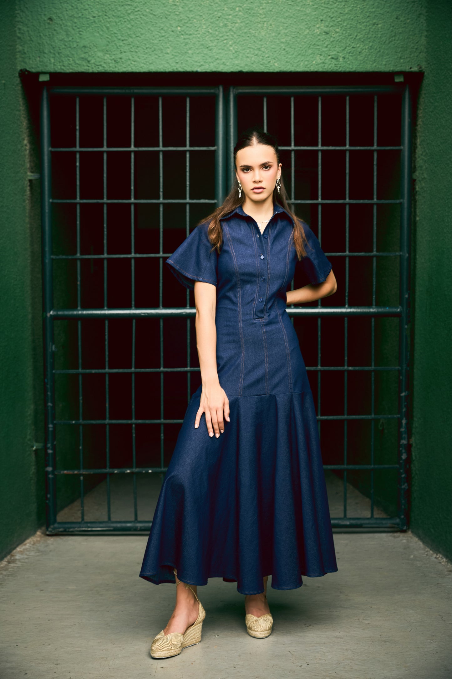 Pelotero Denim Dress